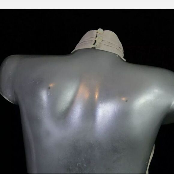 Show Me Your Mumu Colette Collar Halter Maxi Dress Show Me The Ring Crisp XS - Picture 10 of 10